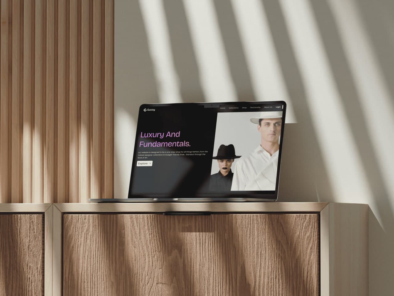 Guccy - Portfolio Landing Page preview 2